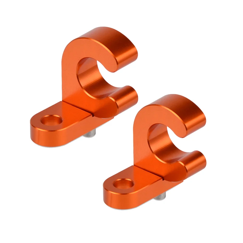 NICECNC Rear Brake Line Cable Clamp Holder Hose For KTM 125 200 250 300 360 380 400 450 520 525 620 625 EGS EXC EXE SXS MXC XCW |