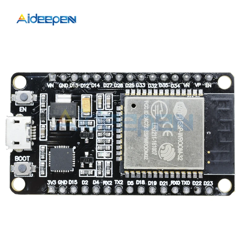 ESP32 ESP-32 ESP32S ESP-32S CP2102 беспроводная WiFi Bluetooth макетная плата 2,4 ГГц микро USB двухъядерный модуль для Arduino