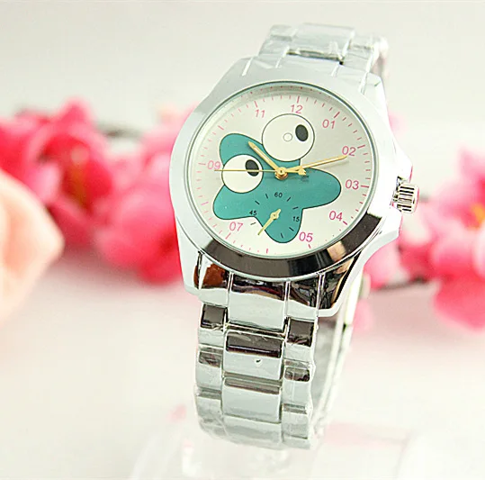 

Fashion spain style women family love gift Cute Animal star pattern Alloy wrist band quartz watch 5 colors osos