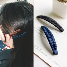 Заколки для девочек, 1 шт., тканевые заколки для рук, заколки для волос, аксессуары для волос G0403