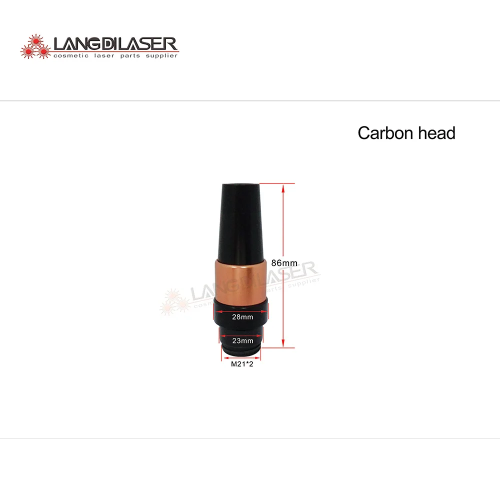 Cabeça do Laser Cabeça do Carbono do Laser de Picosecond Cabeça do Carbono do Laser de Yag c de Picosecond