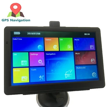 

Car GPS navigator 7 inch HD LCD screen car GPS navigation FM Navitel satellite navigation truck GPS navigation auto parts latest