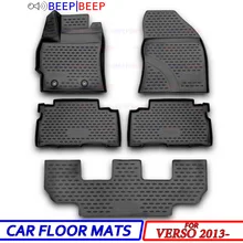 Для Toyota Verso 2013-автомобильные коврики, ковры, автомобильные коврики, водонепроницаемые, пылезащитные, противоскользящие, для автомобиля, Стайлинг, украшение интерьера