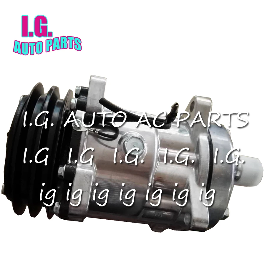 

New Sanden SD7H15 Model S8264 AC Compressor With Clutch R134a 24V Compressor Pump R0088556 4310-01-557-5676