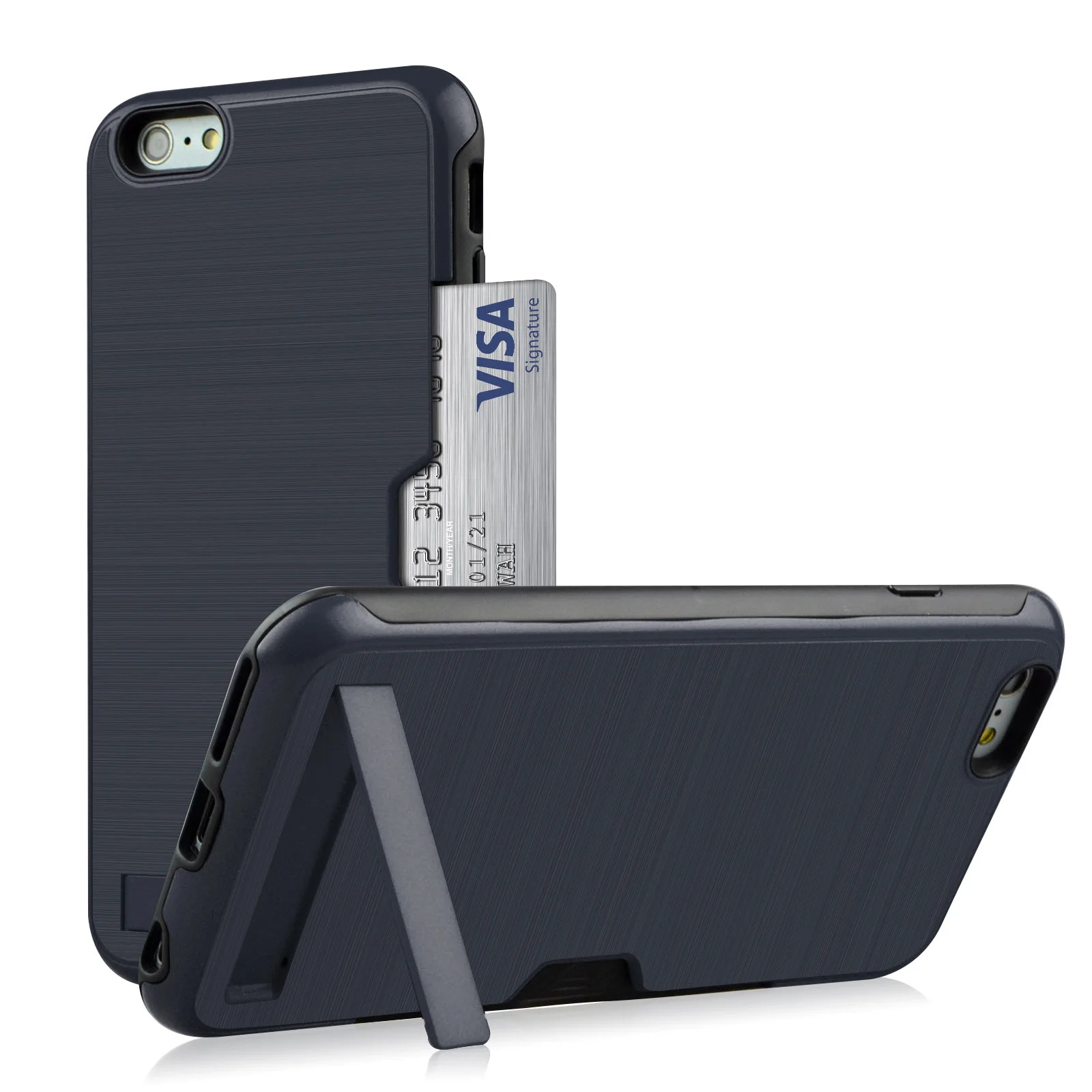 

Ultra Thin TPU+PC Brushed Mobile Phone Case For iPhone 6 6S 4.7" Anti knock