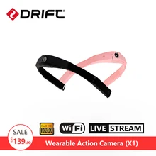 Original DRIFT Action Camera Bicycle Wearable Sport Camera yi Bike go Helmet pro mini Camcorder 12MP 1080p/60fps Video Cam