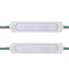 Светодиодные модули водонепроницаемый WS2811 3 светодиодный SMD5050 RGB Водонепроницаемый светодиодный пиксельный цифровой свет DC 12V