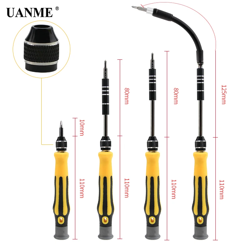 UANME Professional Home Repair Kit Repair Hand Tools 45 in 1 for Mobile Phone Computer Electronic Model DIY UD4501-A UANME Professional Home Repair Kit Repair Hand Tools 45 in 1 for Mobile Phone Computer Electronic Model DIY UD4501-A