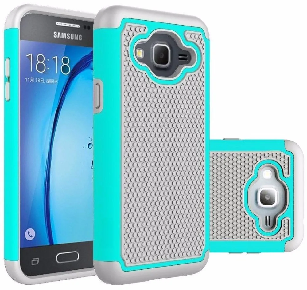 

Hybrid Hard Case for Samsung Galaxy J3 2016 J320F Case Cover for Samsung J3 Shockproof Silicone Case for Samsung Galaxy J3 2016