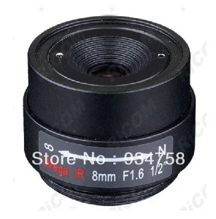 

1/2 CS 2.0 megapixel fixed focus lens 8mm IR