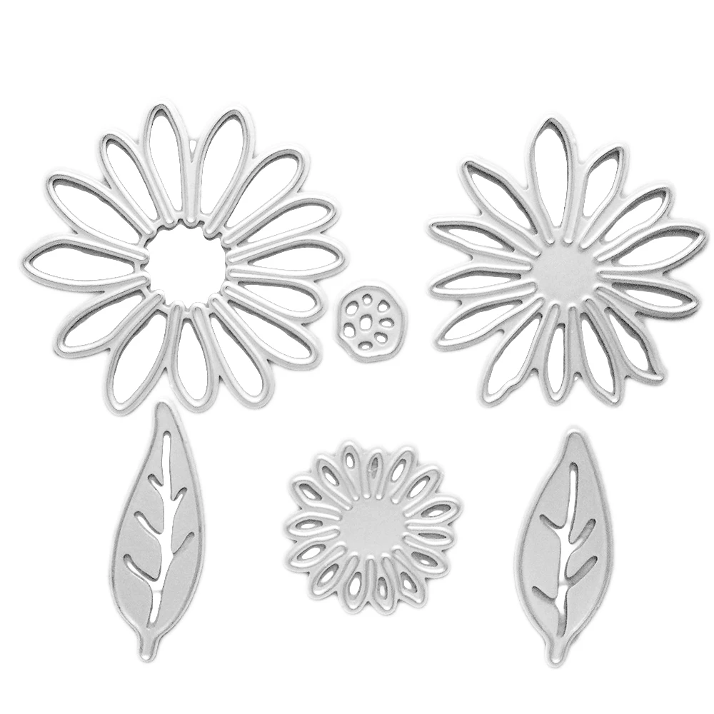 6pcs DIY Flower knife molding  knife mold carbon steel die cutting