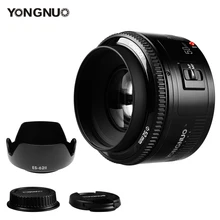 YONGNUO YN 50 мм F1.8 объектив с большой апертурой с автофокусом 50 мм/f1.8 для Canon EOS DSLR камер