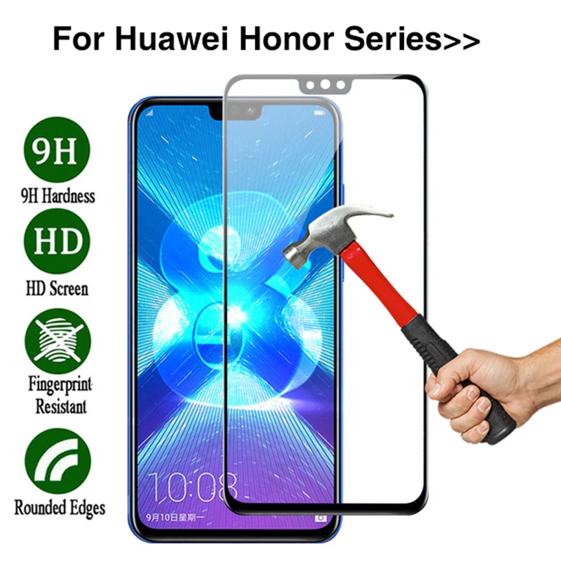 Защитное стекло премиум класса для Honor 8X8 S 8A 8C защитное закаленное стекло для huawei Honer 8X Hono X8 S8 C8 A8 защита экрана 3D