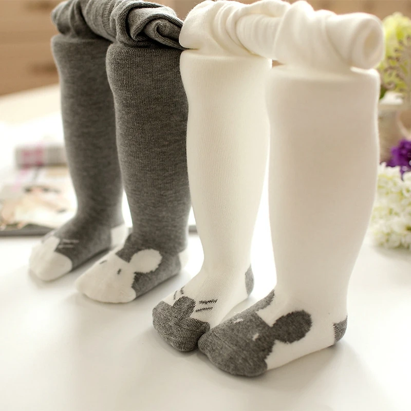 0 3 Years Baby Girls Boys Tights Newborn Casual Solid Warm Tights Kids