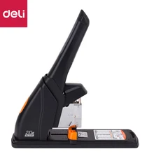 Deli большой сверхпрочный степлер утолщенный большой размер многофункциональный металлический степлер экономящее устройство для скрепления канцелярские принадлежности