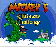 

Mickey's Ultimate Challenge 16 bit MD Game Card For Sega Mega Drive For Genesis