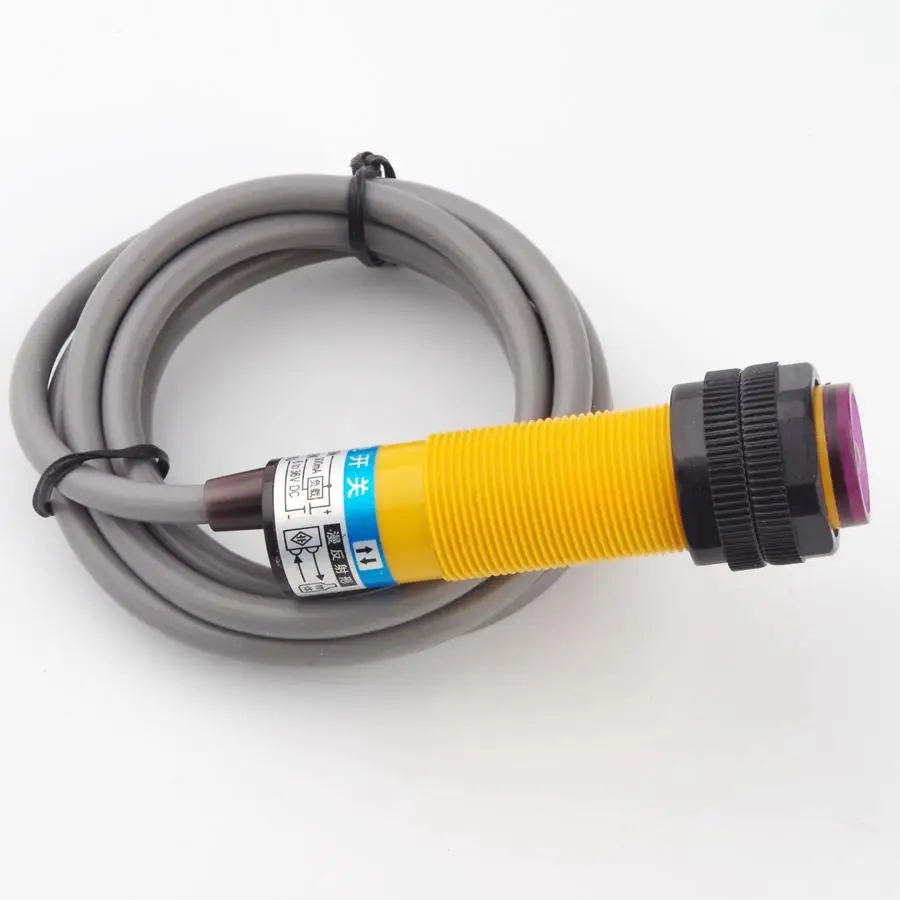 

7-30CM 6-36V PNP Normal Closed E3F-DS30P4 Photoelectric Switch Infrared Proximity Sensor Diffuse Reflection Inductive ABS