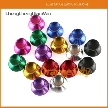 

30pcs=15pairs metal Analog Thumbstick Aluminum Thumbsticks stick button cap joystick cap for ps3