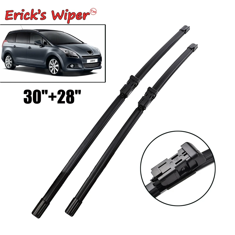 Erick's Wiper LHD Front Blades For Peugeot 5008 MK1 2009 - 2017 Windshield Windscreen Window 30&quot+28&quot | Автомобили и