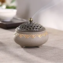Керамическая антимоскитная курильница Классическая Декор для гостиной фарфоровая катушка держатель для благовоний