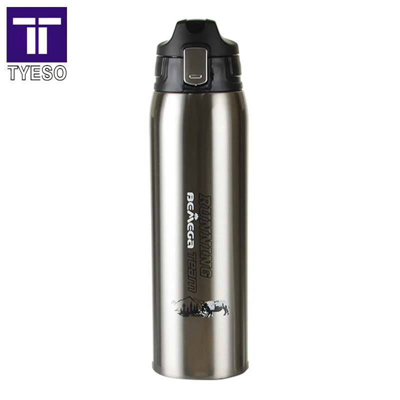 1000ml Thermos Stainless Steel Insulated water Bottle pouch Outdoor Sports Drinking double wall insulated termos - Цвет: with bag