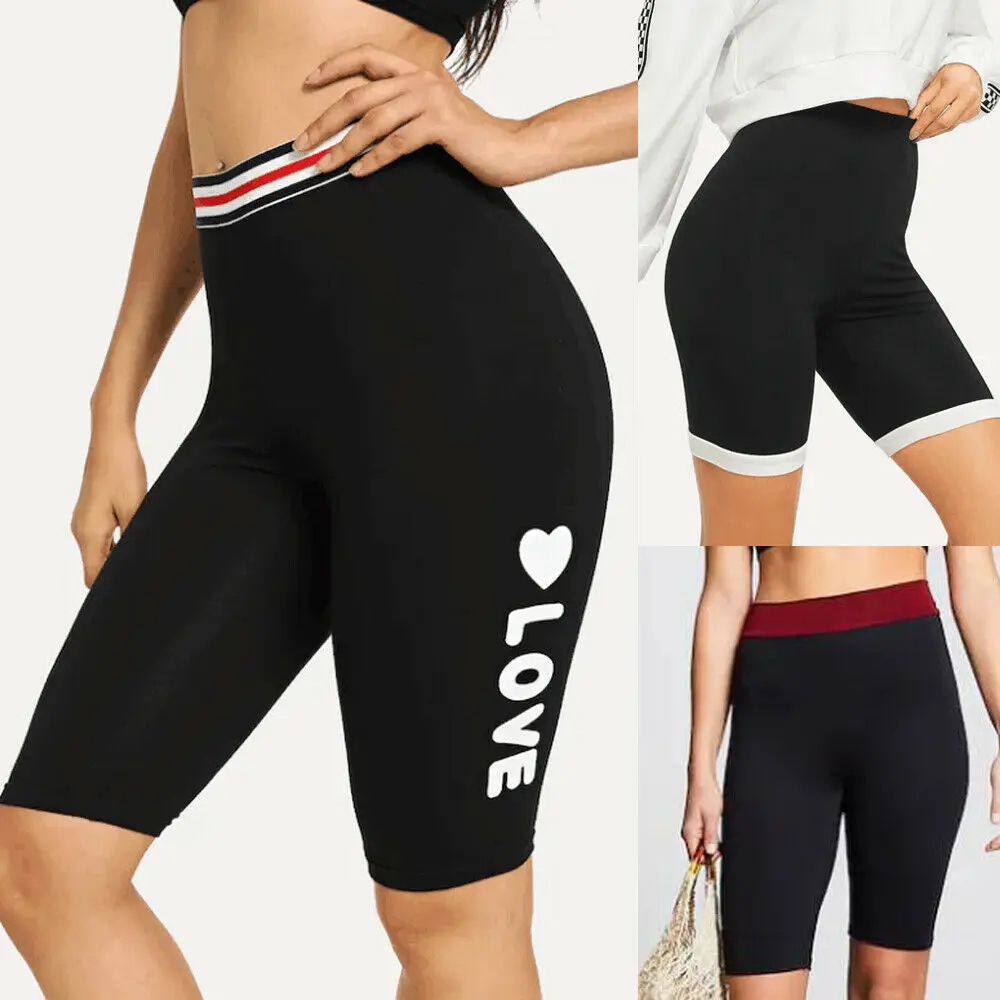 

Women Compression Sport Shorts Leggings With Pocket Running Exercise Tight Pants