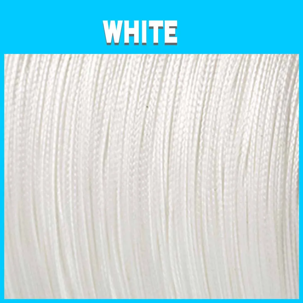 BAKAWA 8 braid 500M 300M 4 strands PE Braided Fishing Line 120 TO 10LB Multifilament Fishing Line cord linha multifilamento - Цвет: PE fishing line WHIT