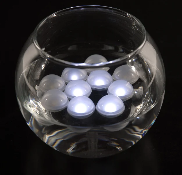 

LED Pearls!!!(50pcs/Lot) Christmas Decorative Waterproof Floating 2CM Mini Party Light Magical Waterproof Pool Mini Led