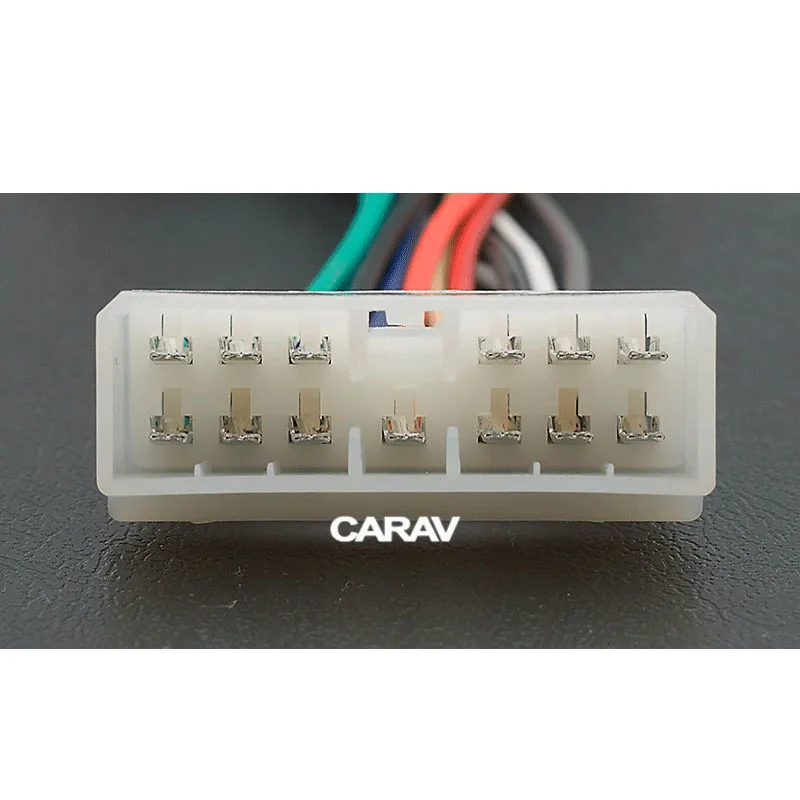 Радиоадаптер CARAV 12 037 ISO для DAEWOO Nexia ESO 1995 + соединитель жгута проводов штекер