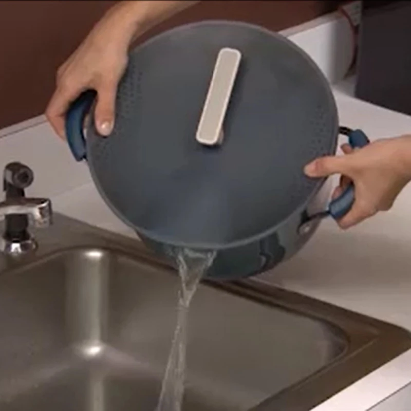 Multi-function кухонные инструменты, посуда части кипятить над крышка-непроливайка стоппер печь безопасный для крышки горшка