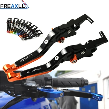

For TRIUMPH SPRINT GT 2011 2012 2013 2014 2015 CNC Aluminum Levers Motorcycle Brake Clutch Levers Foldable Extendable Adjustable