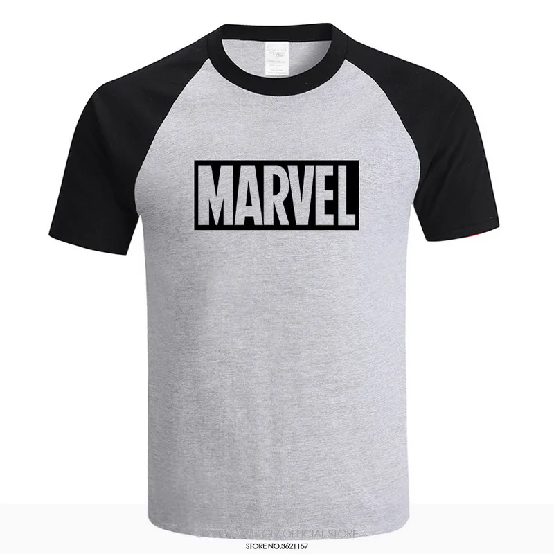 

2018 New Fashion MARVEL t-Shirt men High Quality cotton short sleeves Casual male tshirt marvel t shirts men tops tees