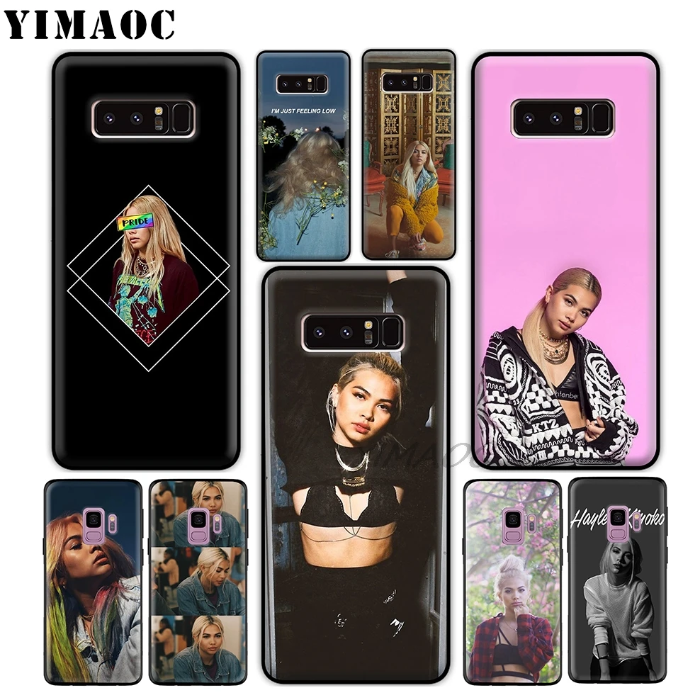 YIMAOC Hayley Kiyoko Pride Мягкий силиконовый чехол для samsung Galaxy A9 A8 A6 Plus 2018 A5 A3 2017 2016 Note 9 8 |