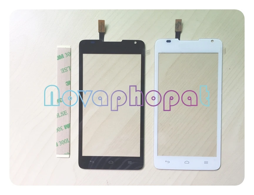 Novaphopat черный/белый сенсорный экран для Huawei Ascend Y530 стекло дигитайзер сенсор