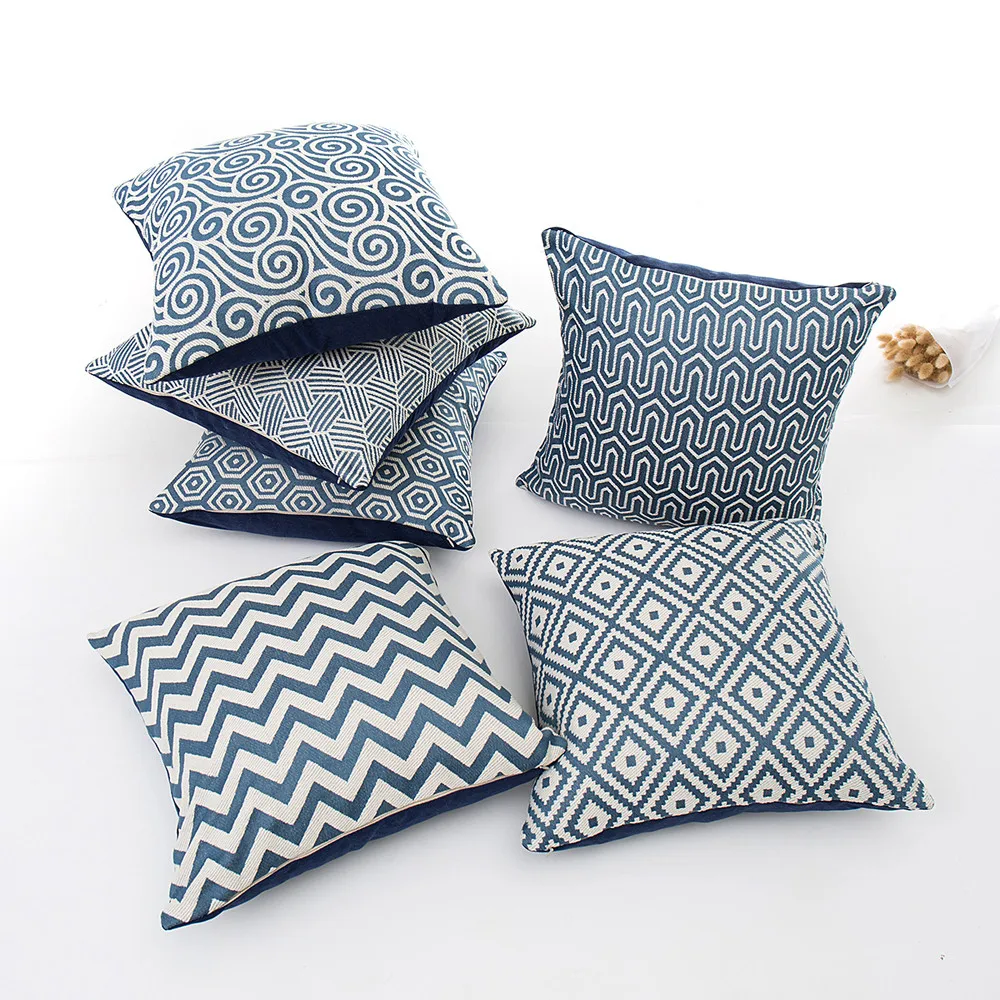 Polyester Cotton Pillow Cases Polyester Cushion Home Pillow Modern