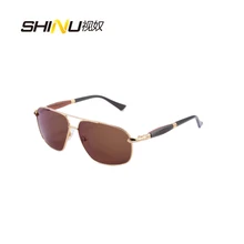 Бренд SHINU, солнцезащитные очки с зеркальным покрытием, UV400, поляризационные очки для мужчин и женщин, очки для вождения, Летний стиль, очки Oculos 1581