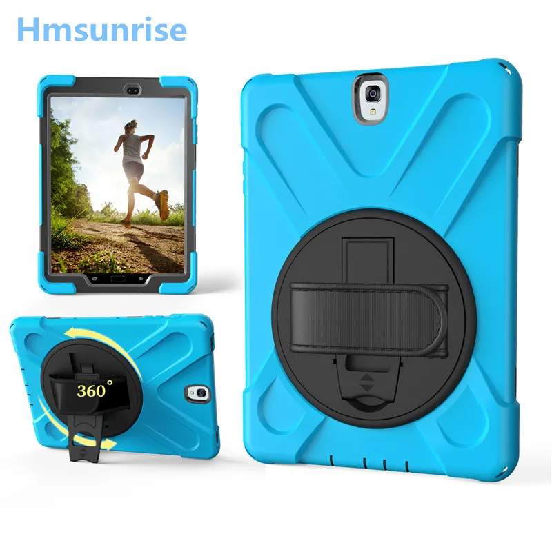 Чехол Hmsunrise для Samsung galaxy tab a 9 7 T550 T555 безопасный ударопрочный Прочный силиконовый