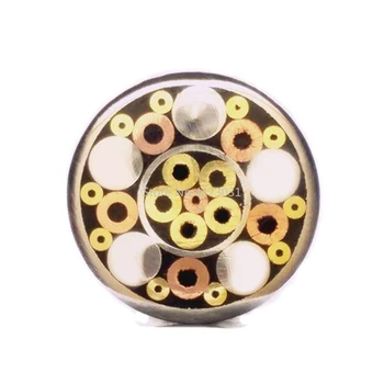 

9mm Mosaic pin Rivets knife handle screw More design exquisite style length 9cm #906