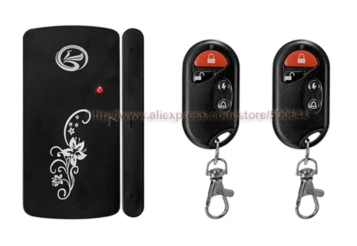

Wireless Smart Home Magnetic Sensor Security Alarm with 2 Remote Controller Window Door GSM Anti Theft Burglar Alarm Monitor