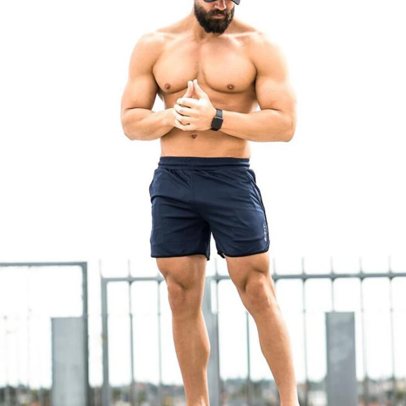 

2019 Summer Breathable Sport Elastic Waist Beach Shorts Swimwear Trunks Swimming Surf Quick Dry M203