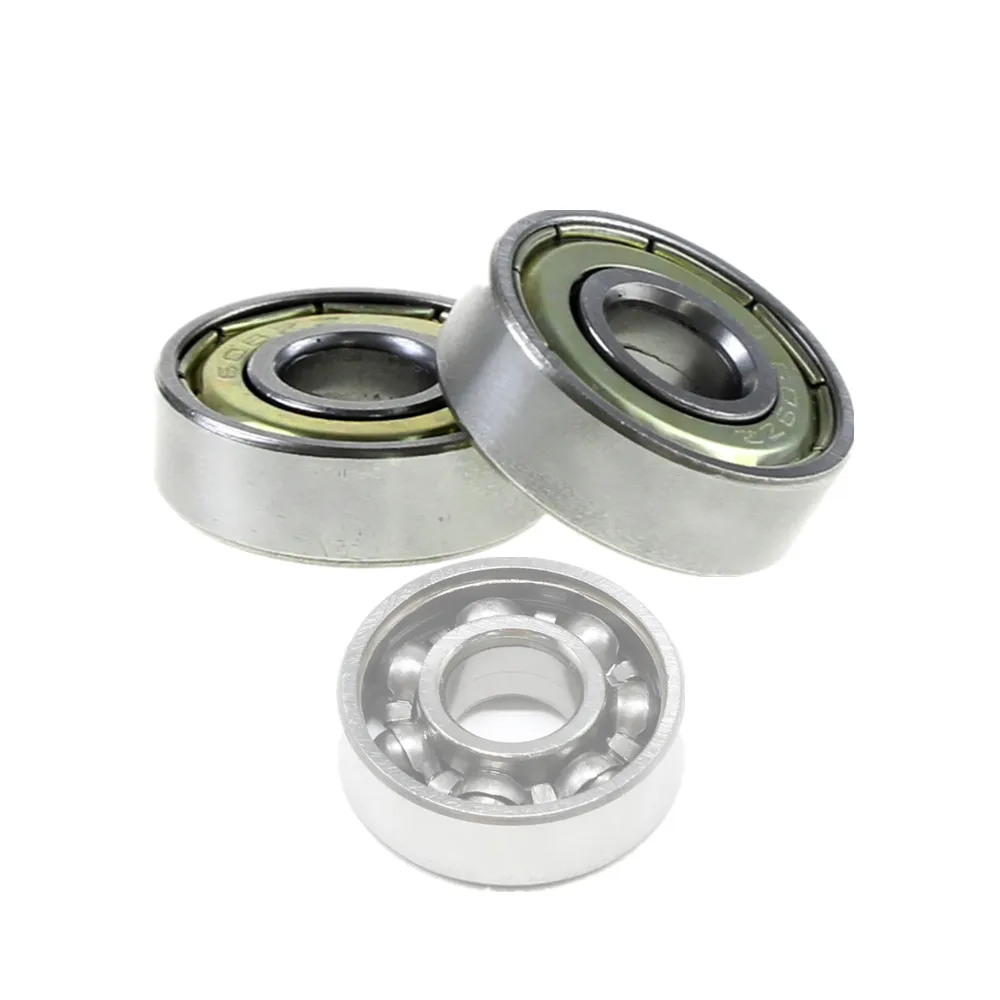 Double Shielded Miniature High-Carbon Steel Single Row 608ZZ ABEC-5 Deep Groove Ball Bearing 8*22*7 8x22x7mm 608ZZ 1/10PCS