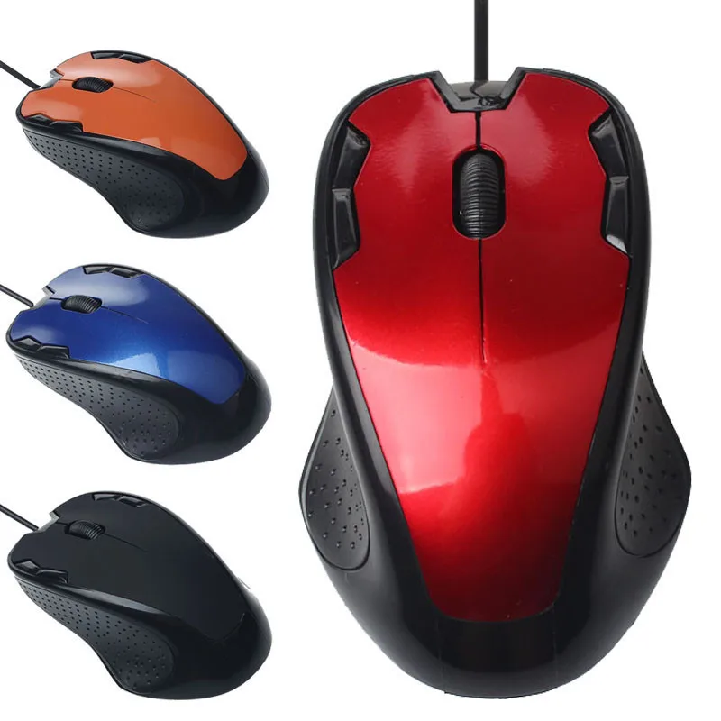 

Original 1800DPI USB Wired Mouse Optical Pro Gamer Computer Games Mouse Cable Mice For PC Laptop Home Office High Quality