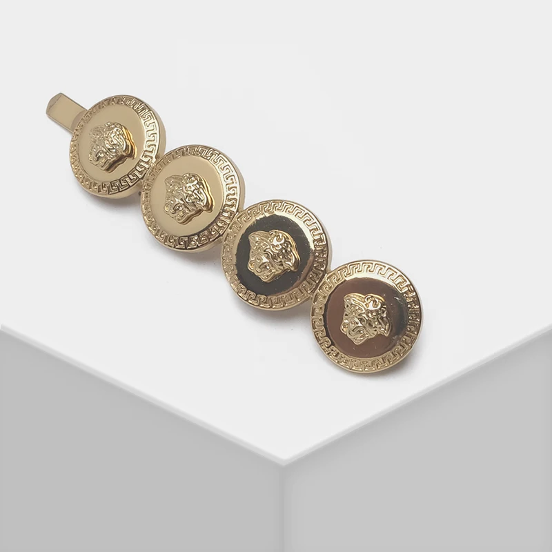 

Exquisite portrait design retro hair clips