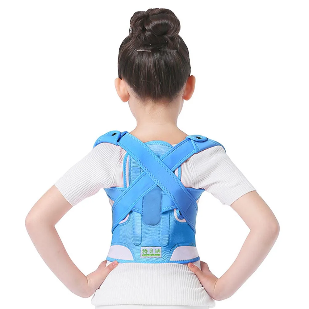 Корректор осанки для спины, плеч, поясницы, талии, поддержки коррекции, выпрямления верхней части детей Health99 - Цвет: 2