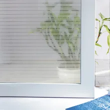 45*200 см полоса матовый дизайн окна стеклянная пленка DIY стикер высокого качества ПВХ конфиденциальности непрозрачная декоративная пленка-SZ