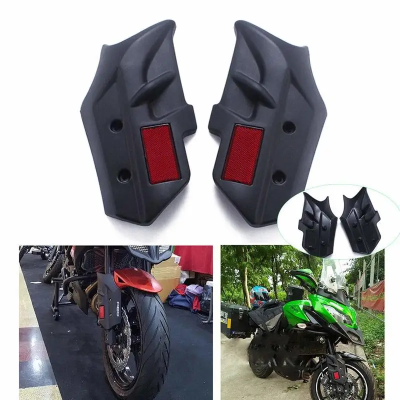 

For Kawasaki VERSYS 650 2008-2017 Front Shockproof Decorative ABS Cover Shock Absorbers