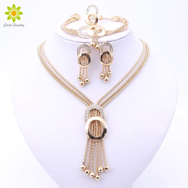Women Bridal Fine Crystal African Beads Jewelry Sets For Wedding Party Dress Acc Women Bridal Fine Crystal African Beads Jewelry Sets For Wedding Party Dress Acc