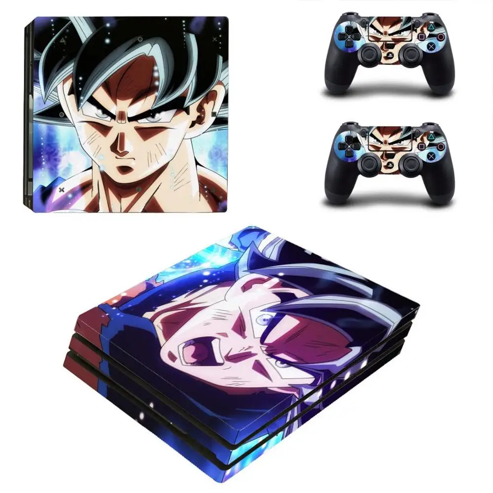 Dragon Ball Vinilo PS4 Pro наклейка для кожи Play station 4 Pro наклейка s для sony Playstation 4 Pro консоль и контроллер Skins - Цвет: YSP4P-3186