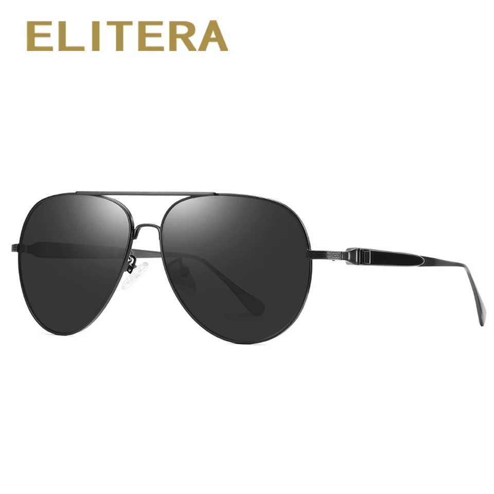 Классические поляризованные солнцезащитные очки ELITERA мужские оправа для