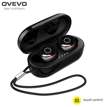 OVEVO Q65 TWS Bluetooth V5.0 сенсорное управление IPX7 водонепроницаемые беспроводные наушники-вкладыши с шумоподавлением спортивные наушники для телефонов